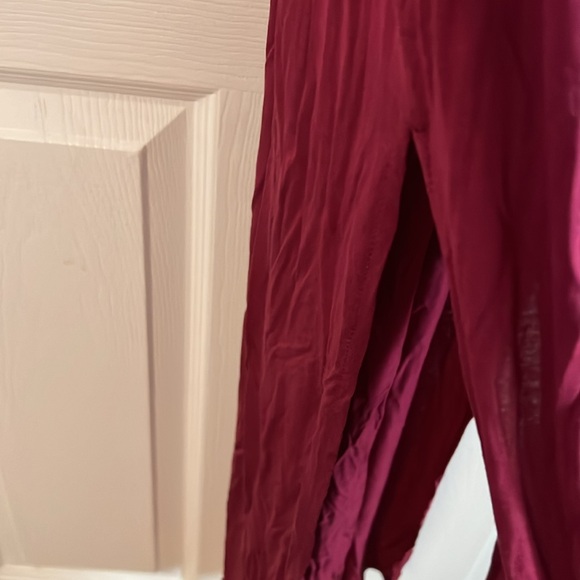 Maroon cami maxi dress from H&M - Picture 4 of 5